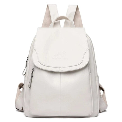 Elegante Anti-Diebstahl-Lederrucksack