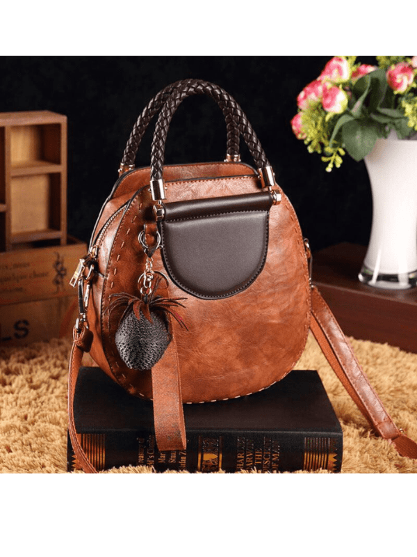 Elegante Umhängetasche aus Leder