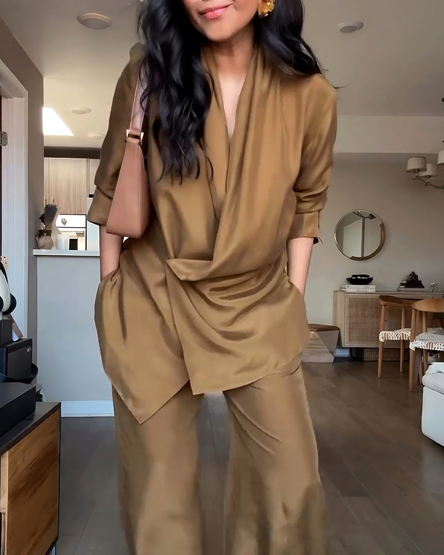 Elegantes Set aus Hemd und Hose