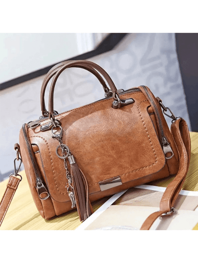 Elegante Umhängetasche aus ökologischem Leder