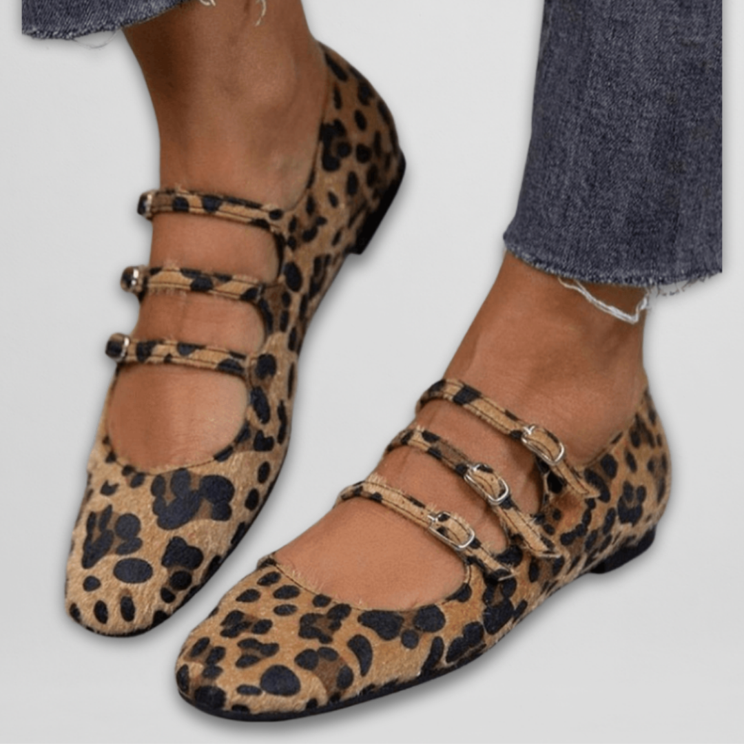 Adonise | Elegante Ballerinas im Tiermotiv
