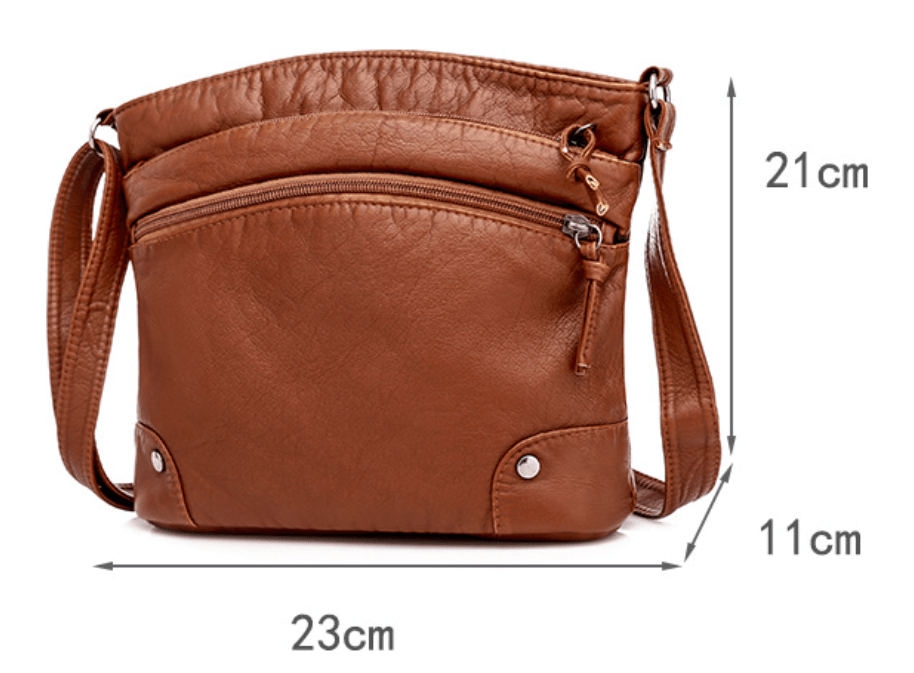 Crossbody-Ledertasche