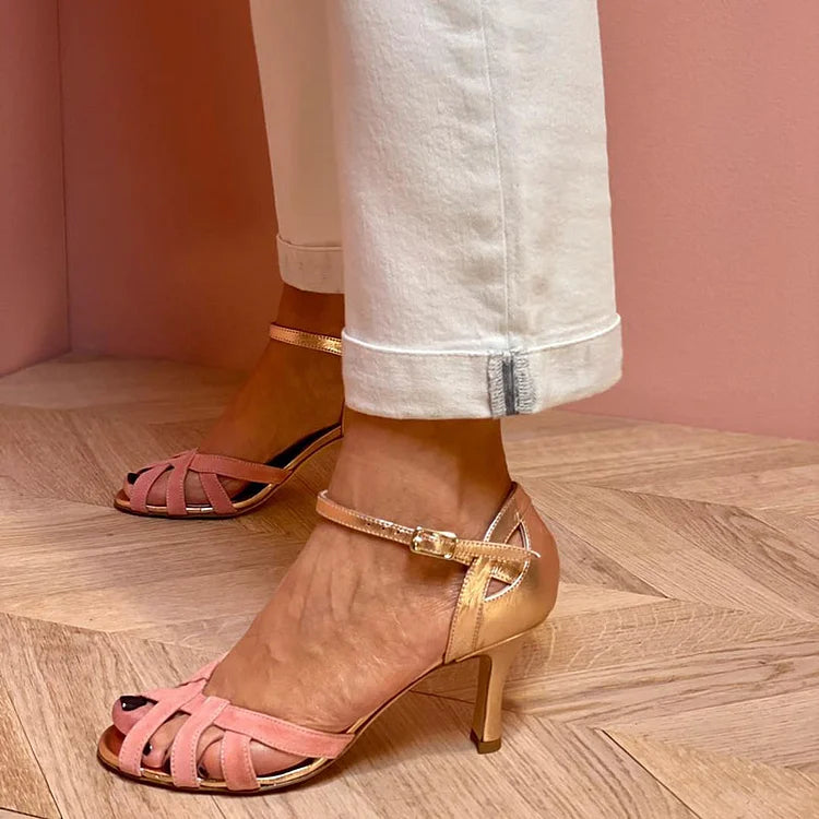 GINEVRA | HOHE SANDALEN MIT RIEGELN