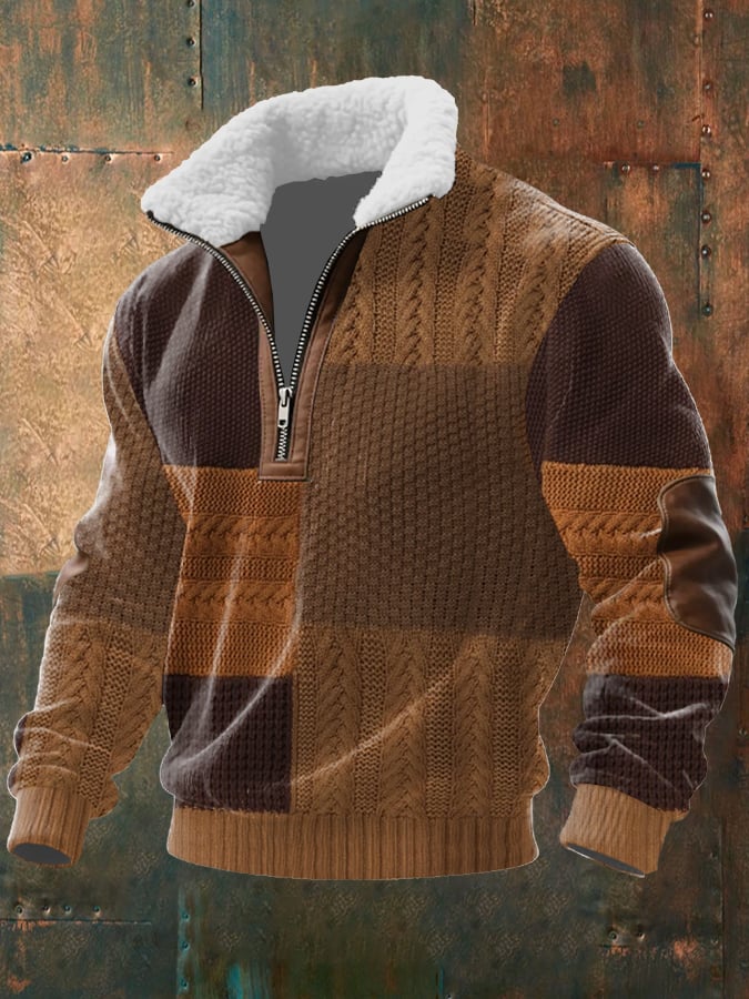Vintage-Pullover mit modernem Touch