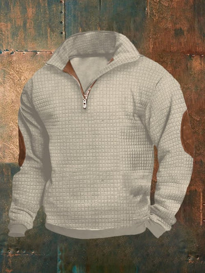 Casual Pullover mit Stehkragen