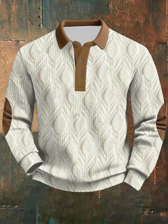 Klassischer Pullover mit modernem Stil