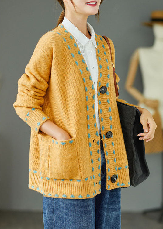 Lässiger Boho-Cardigan mit Taschen