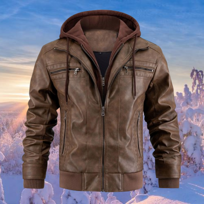 Elegante Winterjacke mit Kapuze