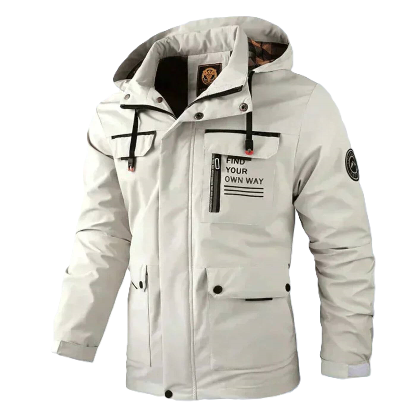 Vielseitige thermische Regenjacke