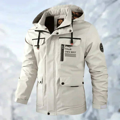Vielseitige thermische Regenjacke