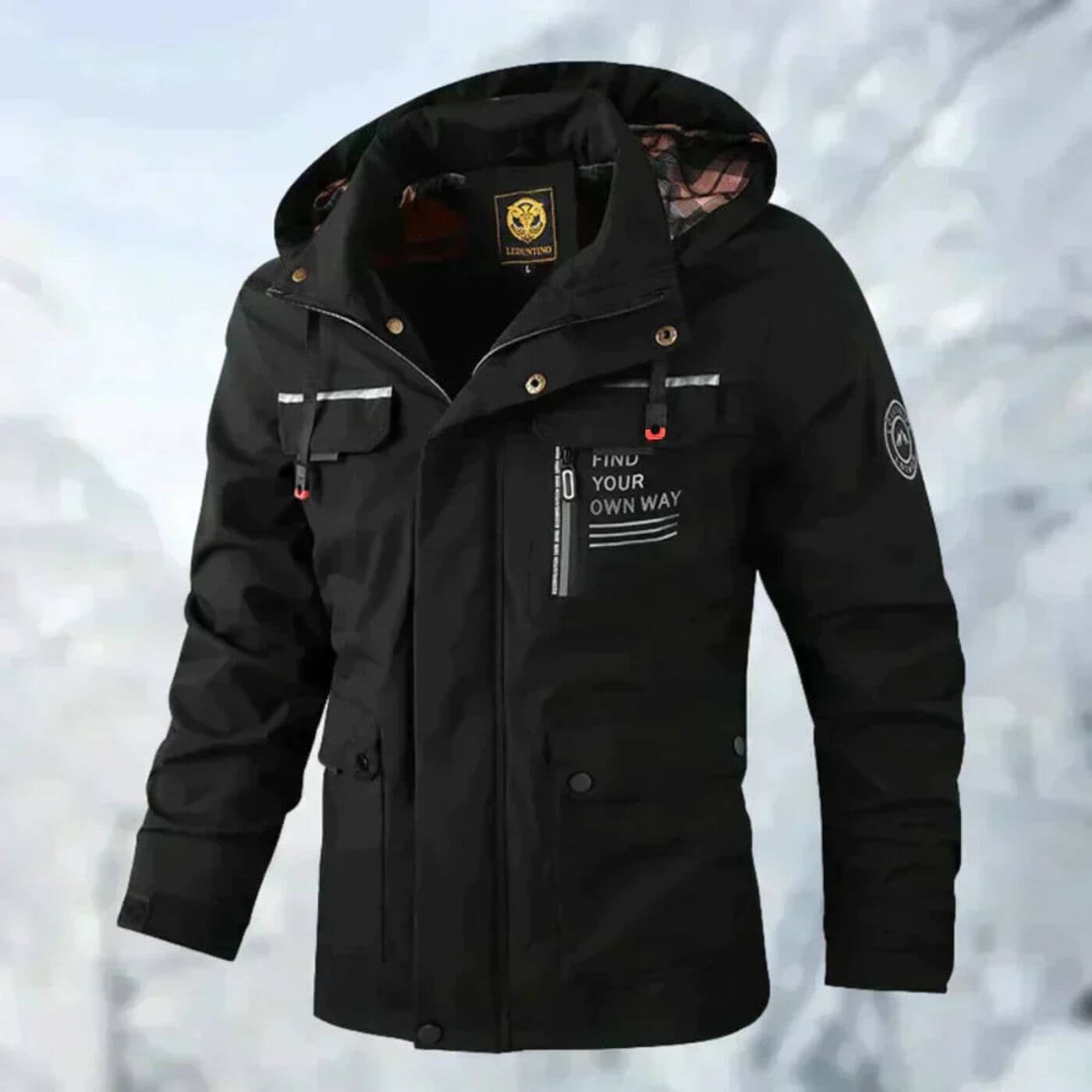 Vielseitige thermische Regenjacke