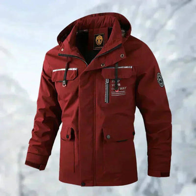 Vielseitige thermische Regenjacke