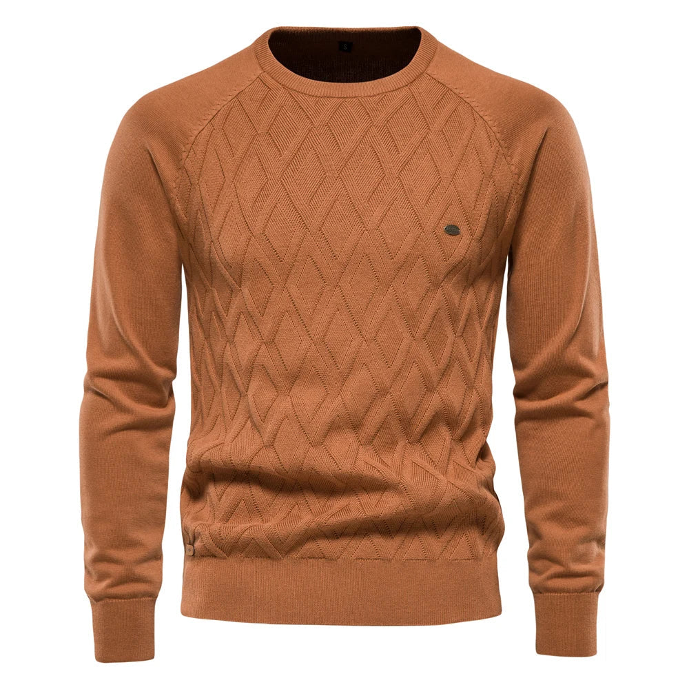 Essentieller Baumwollpullover