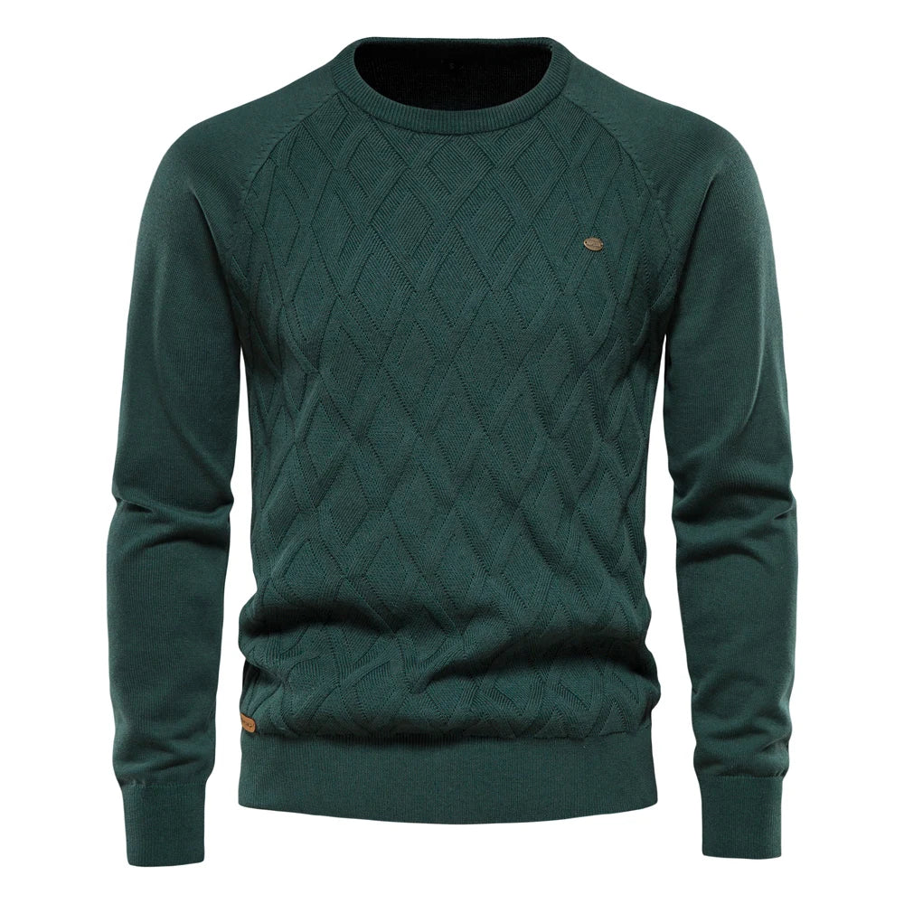 Essentieller Baumwollpullover
