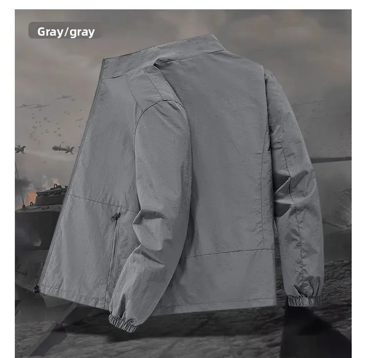 Leichte, lässige und atmungsaktive Jacke