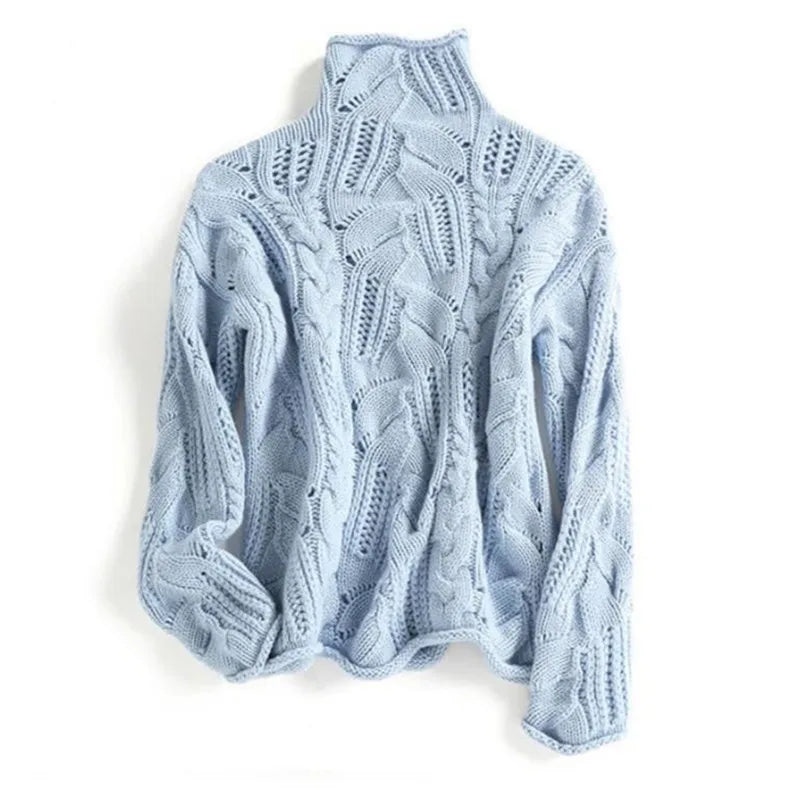 Bequemer und lässiger Kaschmirpullover