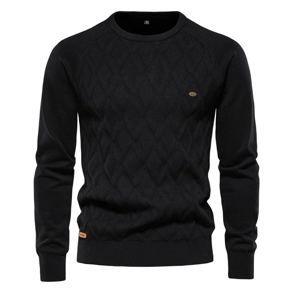 Essentieller Baumwollpullover
