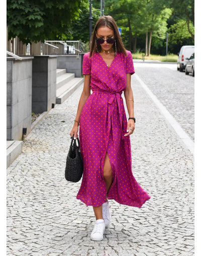Suzanne | Elegantes Kleid mit V-Ausschnitt