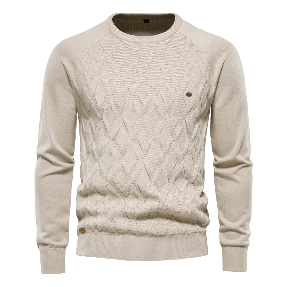 Essentieller Baumwollpullover