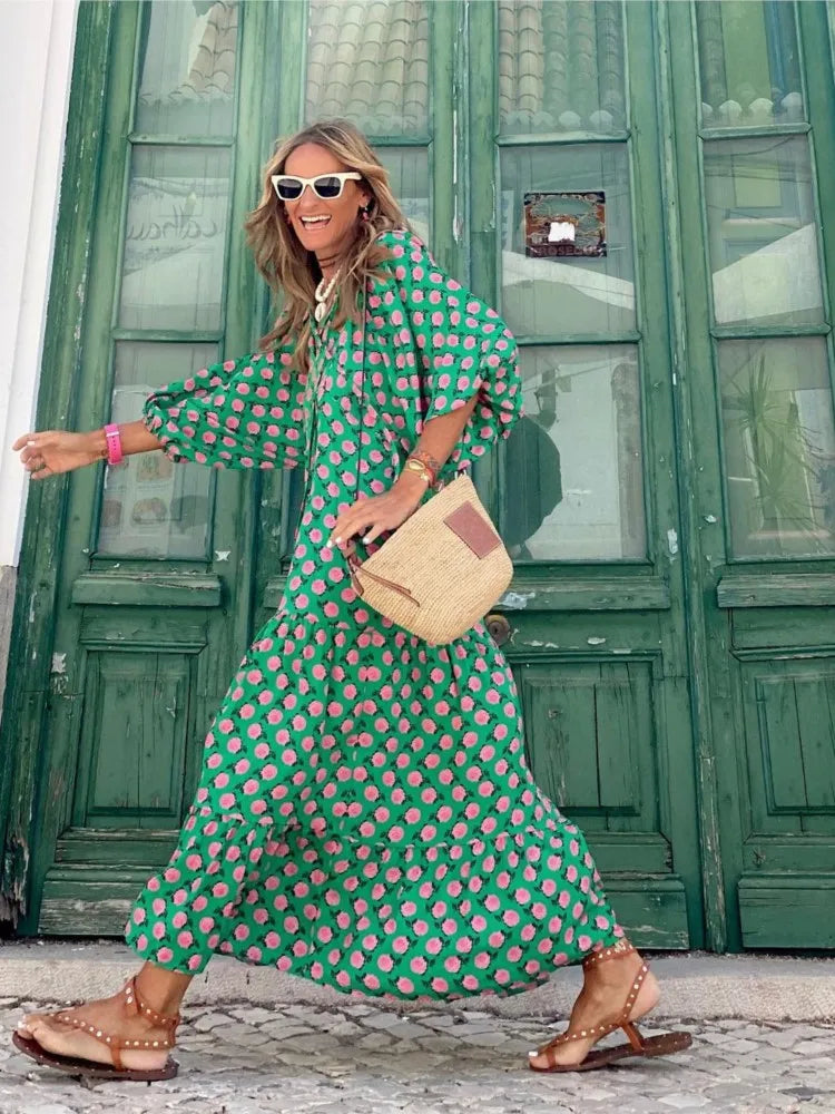 Avril | Maxikleid im Boho-Stil