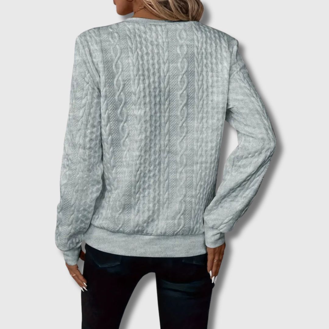 Birgit Eleganter und Komfortabler Pullover
