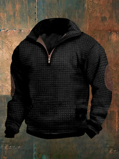 Casual Pullover mit Stehkragen