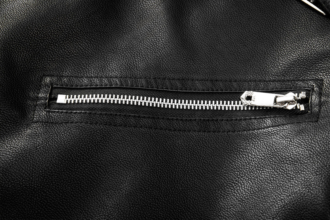 Moderne PU-Lederjacke