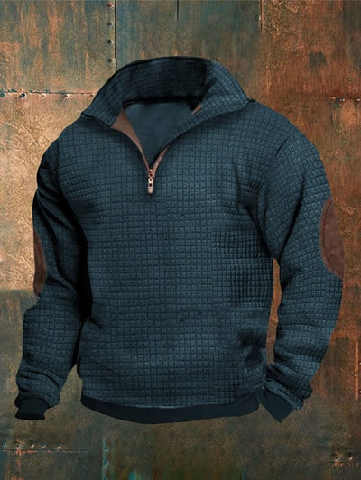 Casual Pullover mit Stehkragen