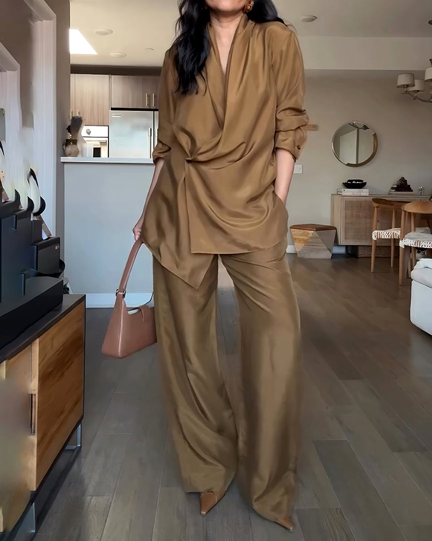 Elegantes Set aus Hemd und Hose