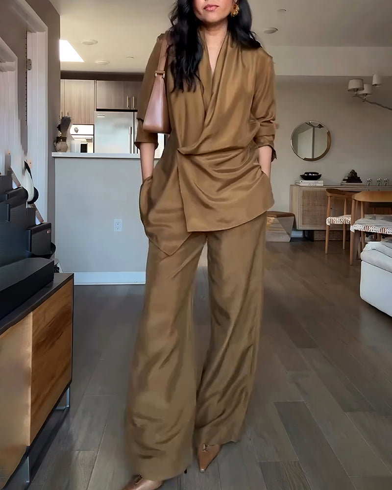 Elegantes Set aus Hemd und Hose