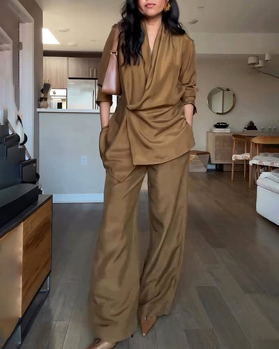 Elegantes Set aus Hemd und Hose