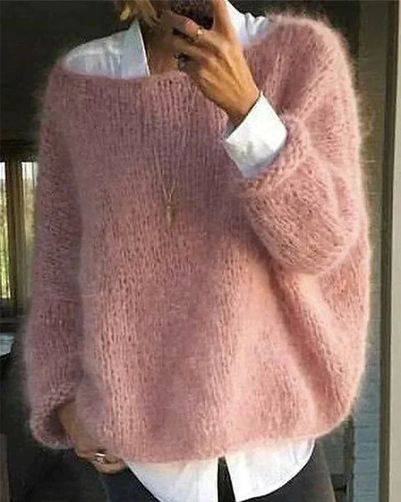 Gemütlicher und atmungsaktiver Strickpullover