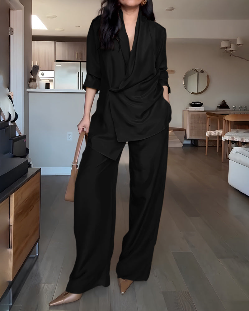 Elegantes Set aus Hemd und Hose