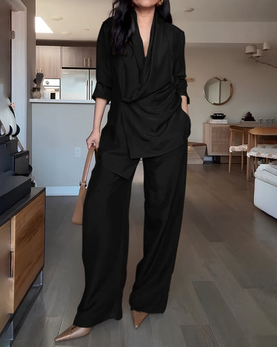 Elegantes Set aus Hemd und Hose