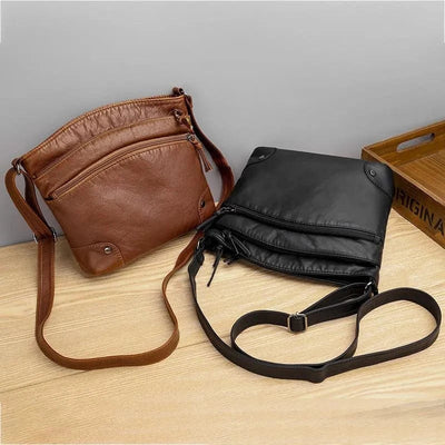 Crossbody-Ledertasche