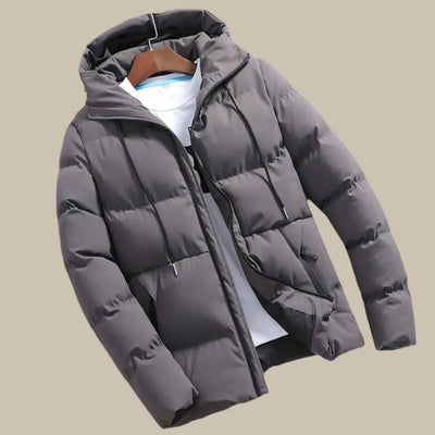 Wasserdichte und gepolsterte Parka-Jacke