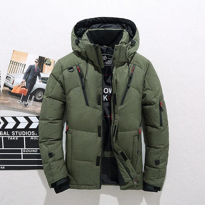 Winter-Parka mit Steppdesign