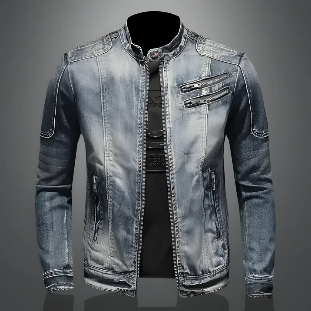 Lässige urbane Jeansjacke