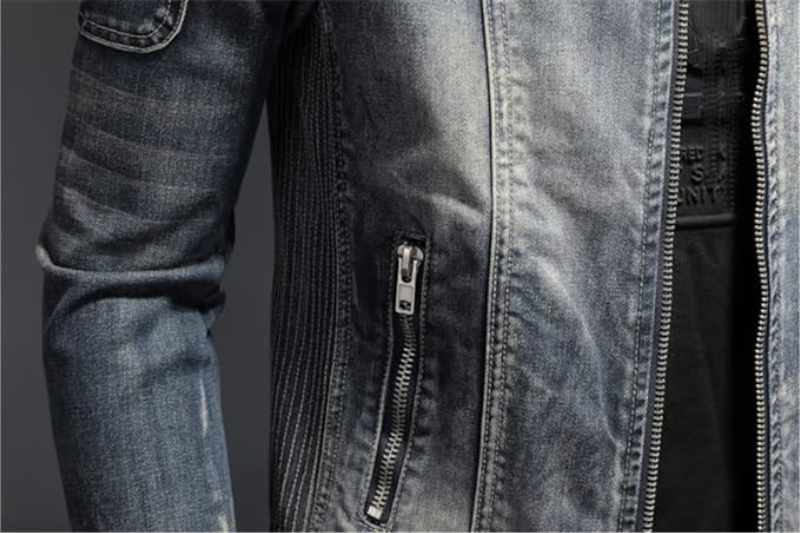 Lässige urbane Jeansjacke