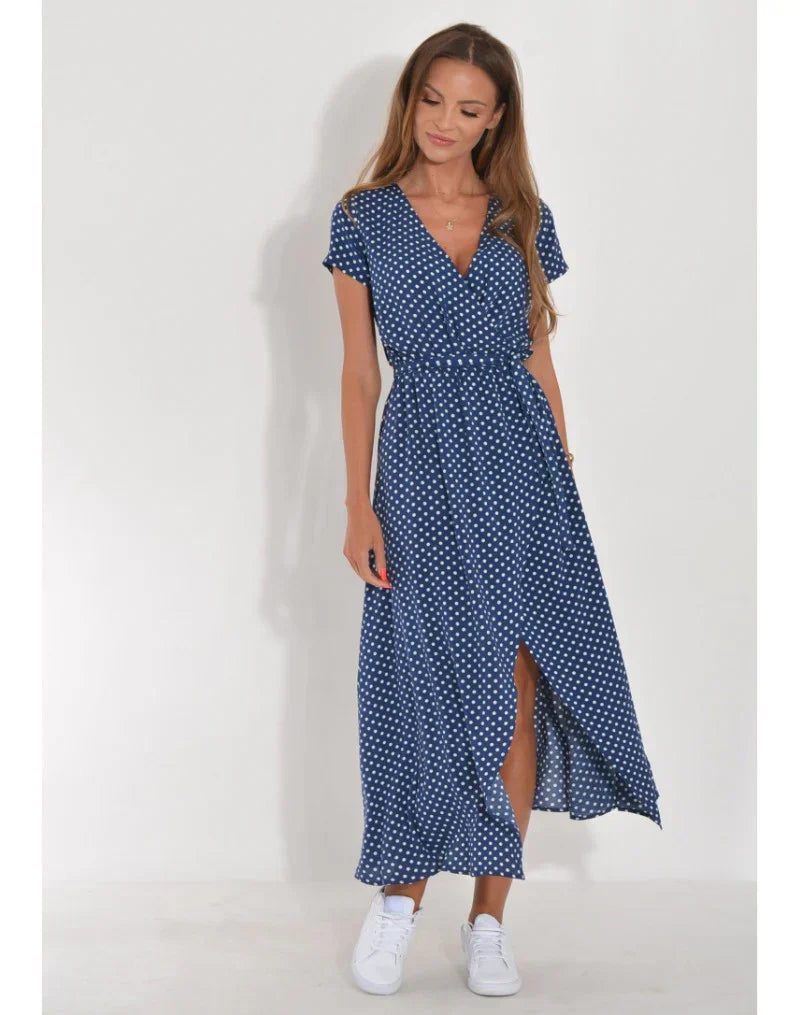 Suzanne | Elegantes Kleid mit V-Ausschnitt