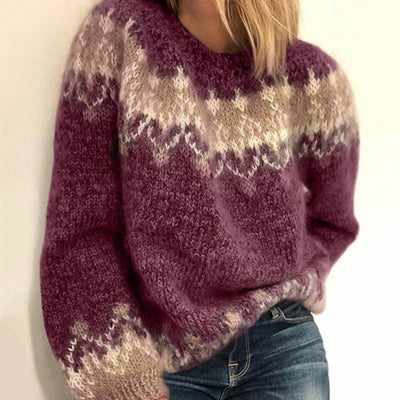 Zeitloser Mohair-Pullover