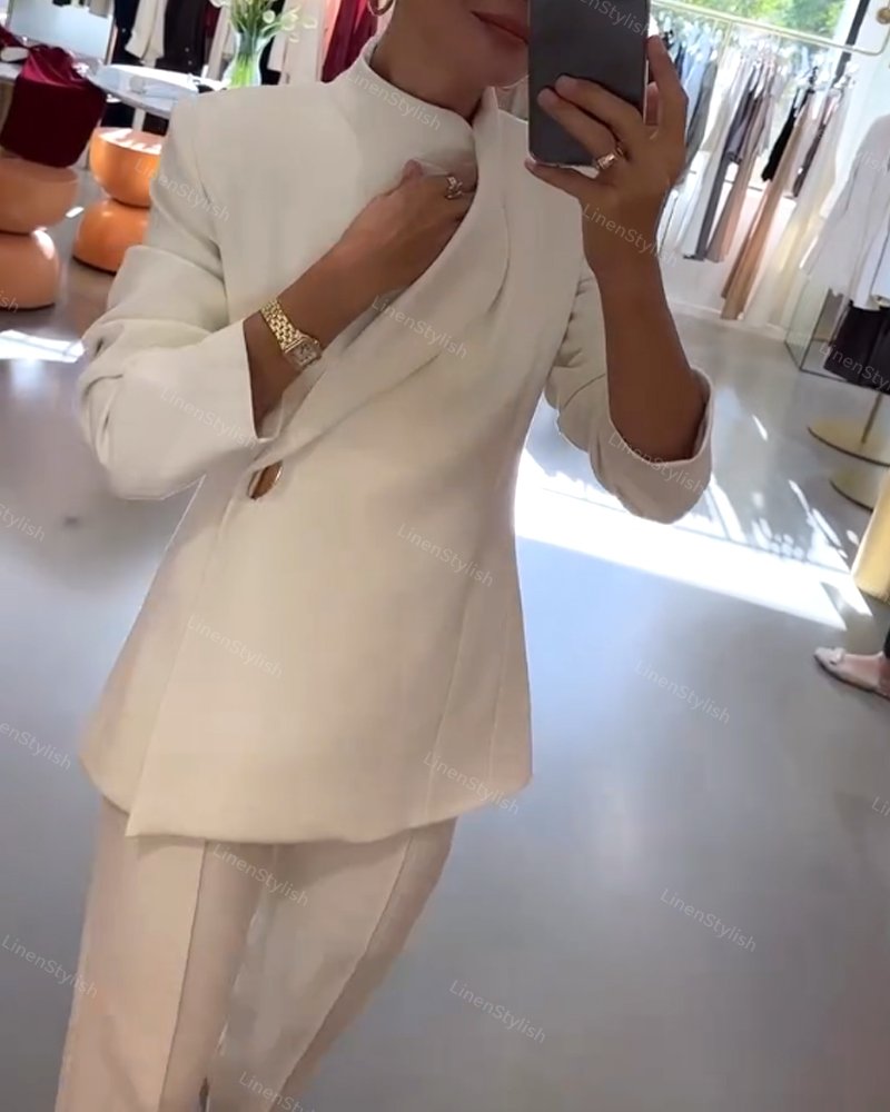 Mode-Set: Blazer und Hose