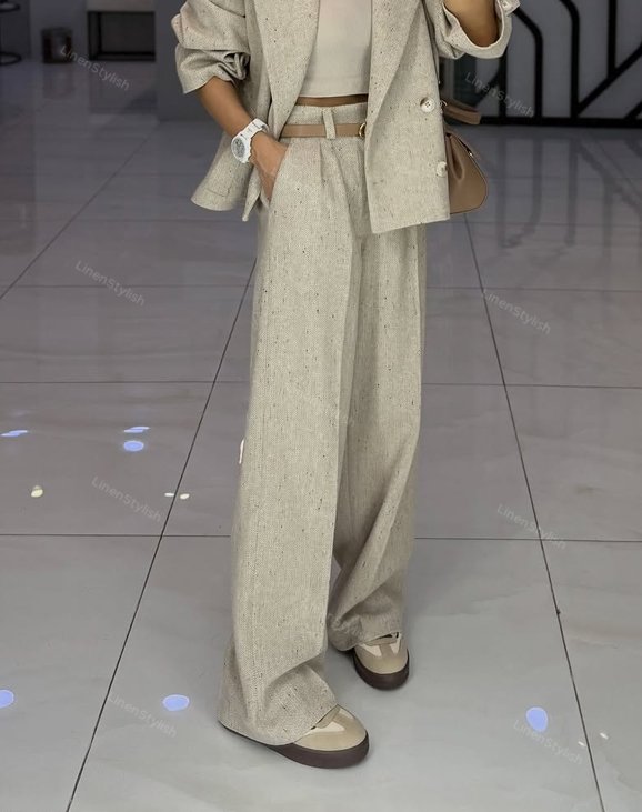 Elegantes Set aus Jacke und Hose