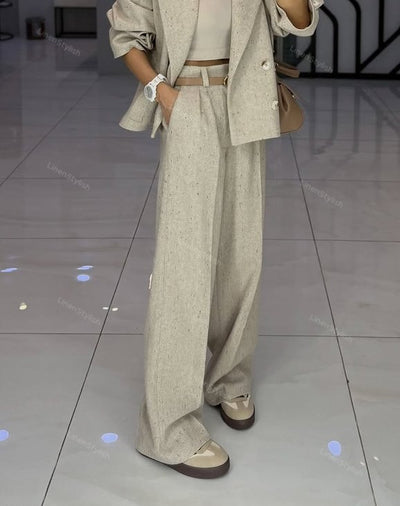 Elegantes Set aus Jacke und Hose