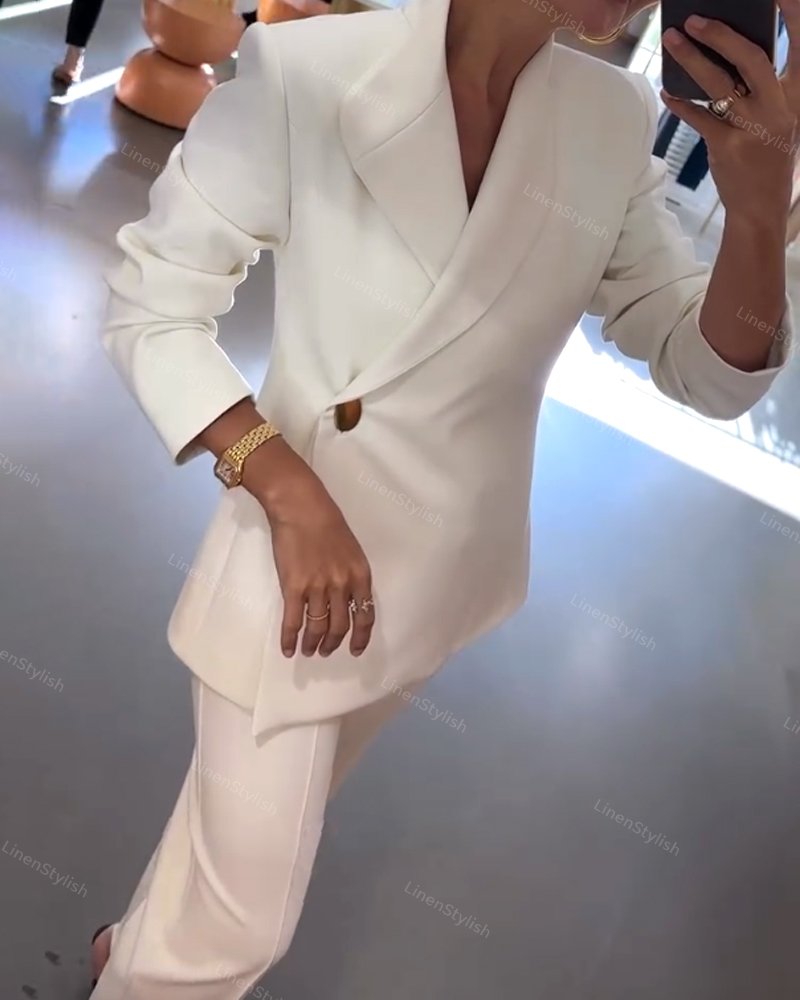 Mode-Set: Blazer und Hose