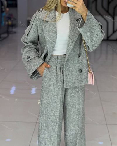 Elegantes Set aus Jacke und Hose