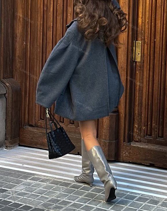 Fashion Joker Wollmantel