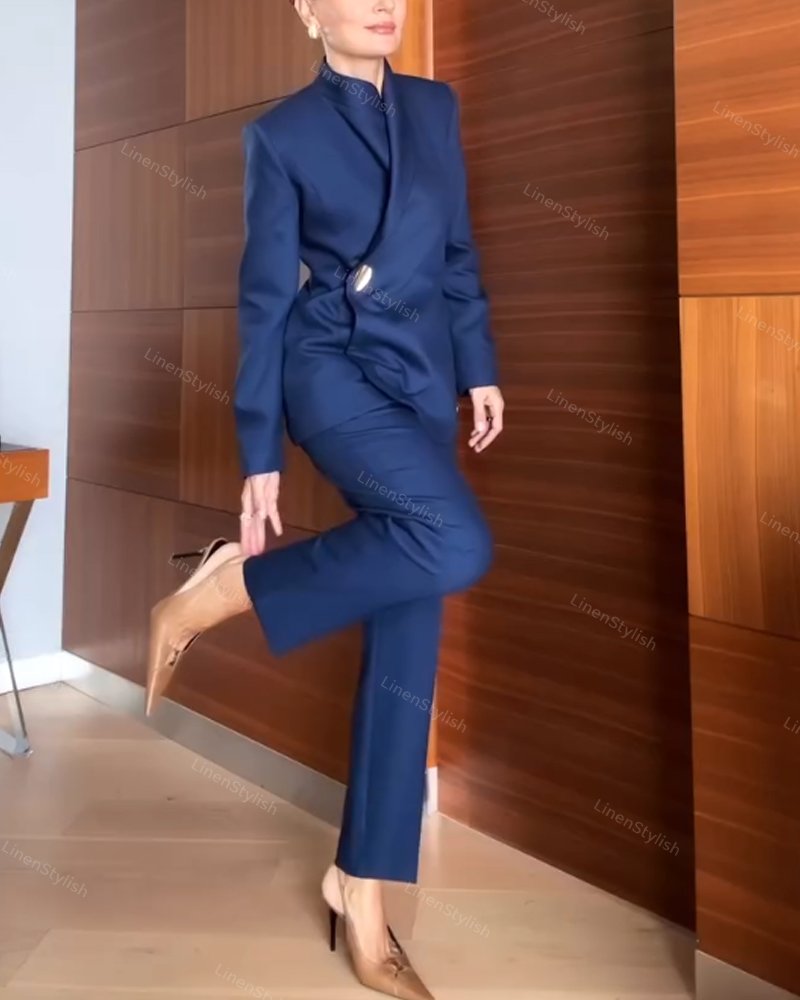 Mode-Set: Blazer und Hose