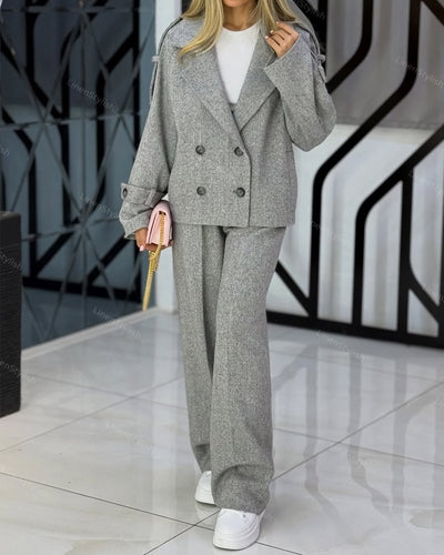 Elegantes Set aus Jacke und Hose