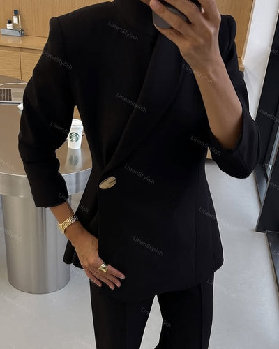 Mode-Set: Blazer und Hose